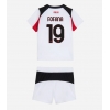 AC Milan Youssouf Fofana #19 Gostujuci Dres za djecu 2025-26 Kratak Rukav (+ Kratke hlače)